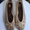 Gold Woven Flat Bellet