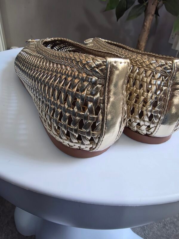 Gold Woven Flat Bellet