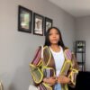 EWA  Asooke Patch Jacket